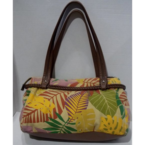 Relic Fossil Fern Print Purse-Excellent Condition - Picture 5 of 7